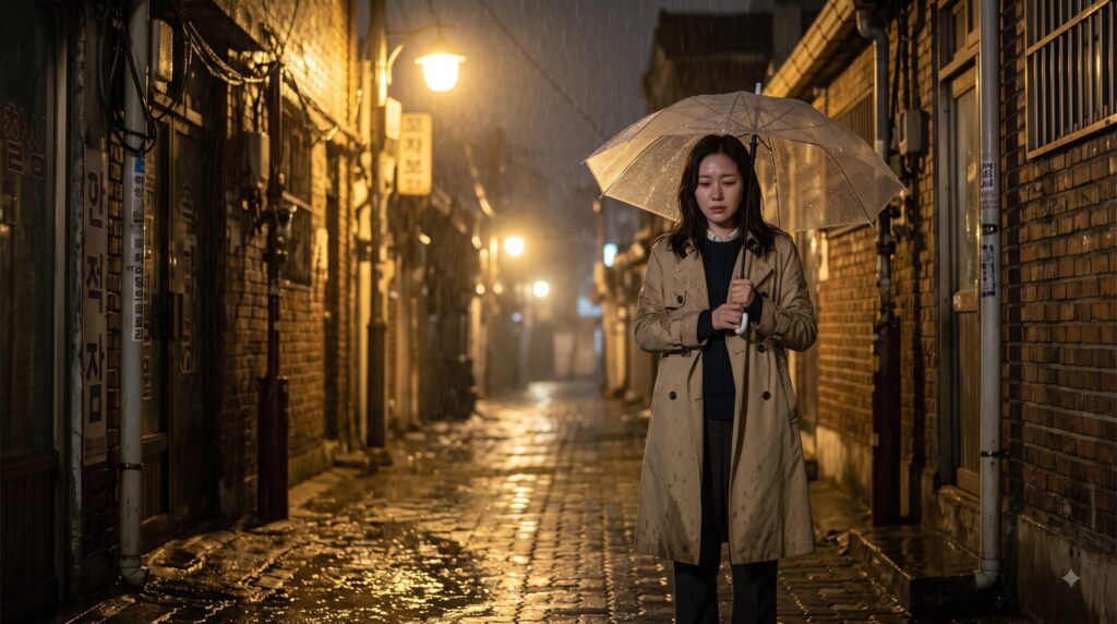 비 오는 골목길에서 | Rainy Alley of Memories 뮤직15 70비 오는 골목길에서